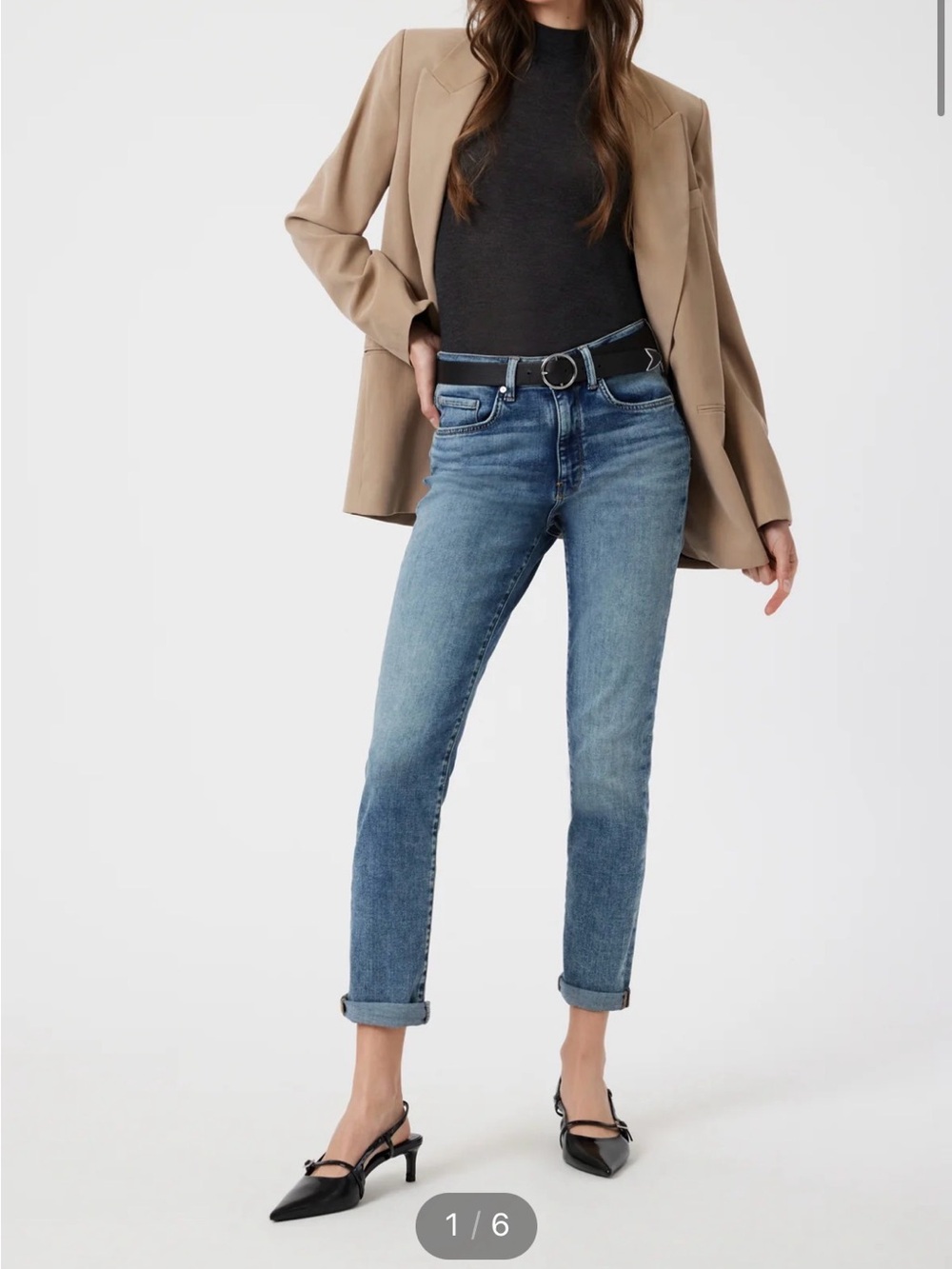 Mavi Kathleen Slim Boyfriend Jeans